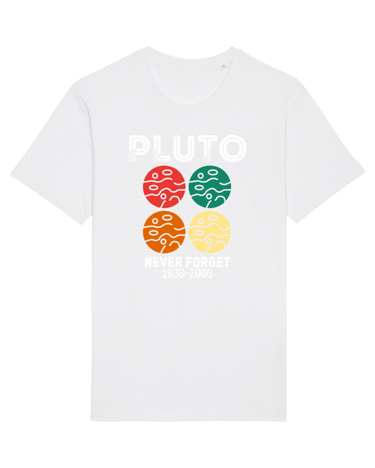 Tricou mânecă scurtă Unisex Rocker White