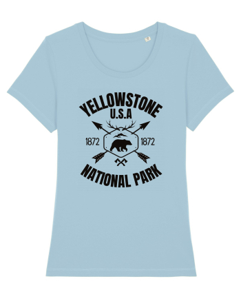 Yellowstone National Park Sky Blue