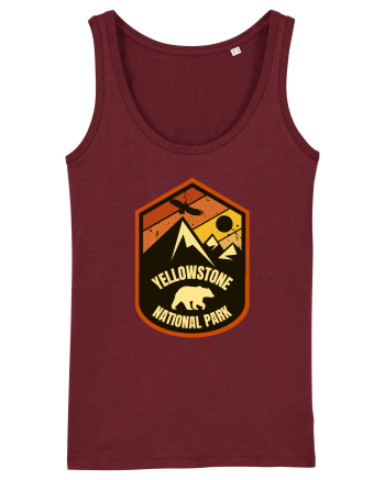 Yellowstone National Park Burgundy
