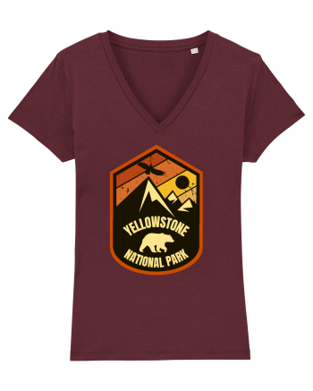 Yellowstone National Park Burgundy