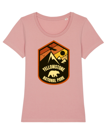Yellowstone National Park Canyon Pink