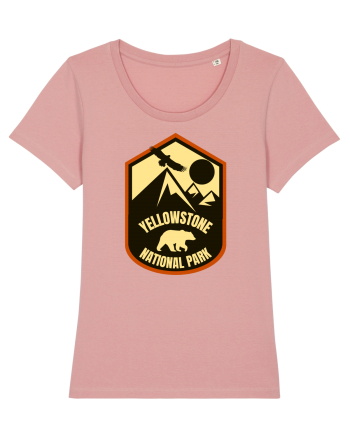 Yellowstone National Park Canyon Pink