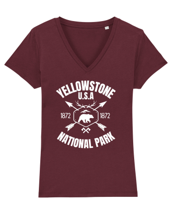 Yellowstone National Park Burgundy