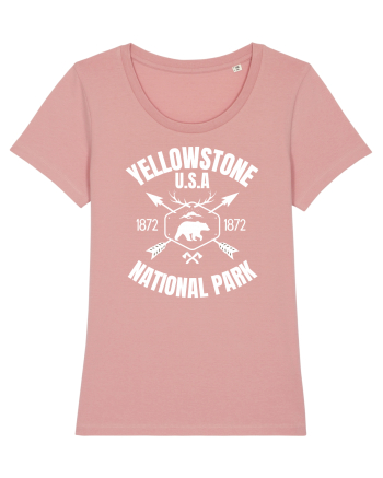 Yellowstone National Park Canyon Pink