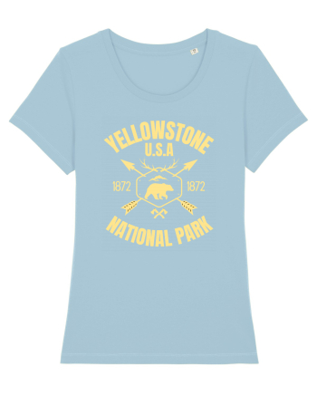 Yellowstone National Park Sky Blue