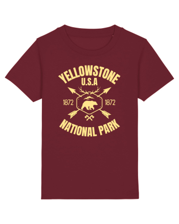 Yellowstone National Park Burgundy