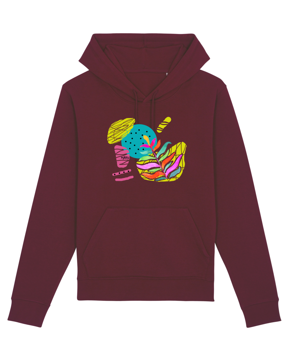 Hanorac Unisex Drummer Burgundy