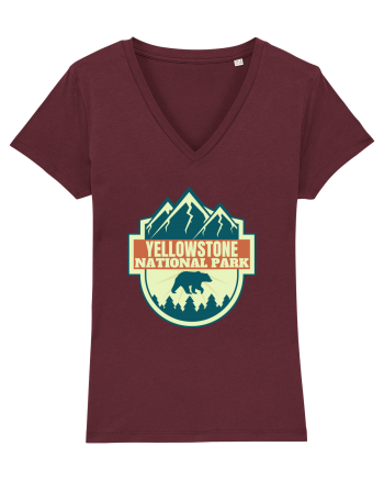 Yellowstone National Park Burgundy
