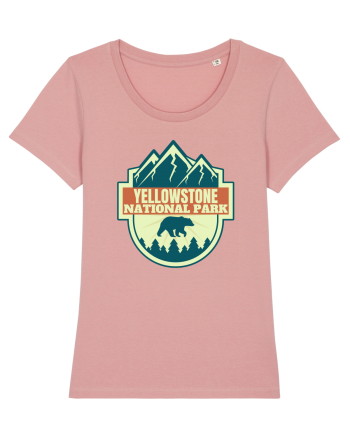 Yellowstone National Park Canyon Pink