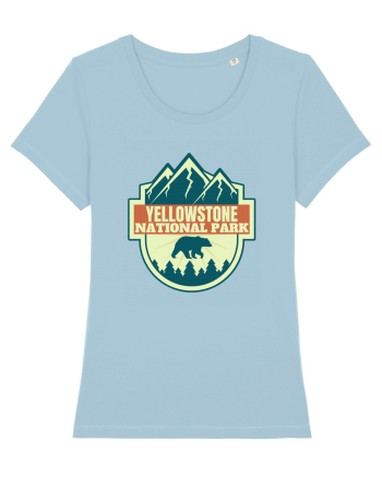 Yellowstone National Park Sky Blue