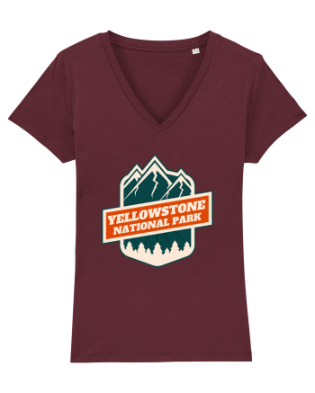 Yellowstone National Park Burgundy
