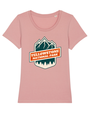 Yellowstone National Park Canyon Pink