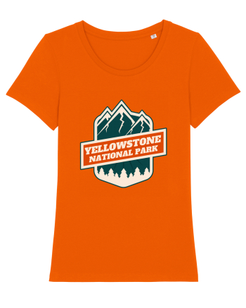 Yellowstone National Park Bright Orange