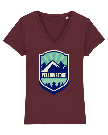 Yellowstone National Park Burgundy