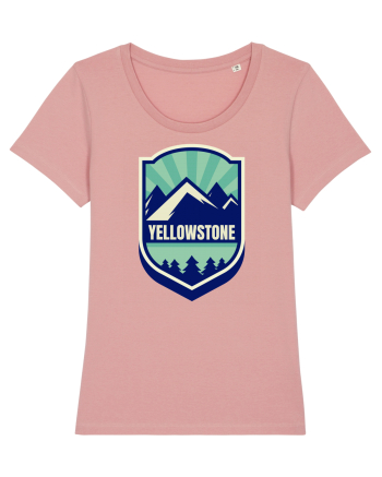 Yellowstone National Park Canyon Pink