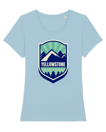 Yellowstone National Park Sky Blue