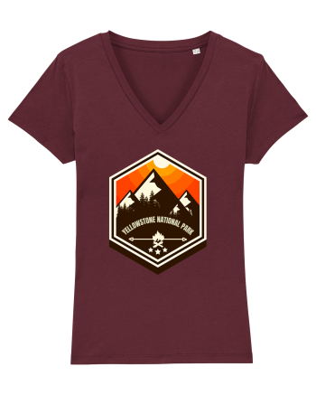 Yellowstone National Park Burgundy