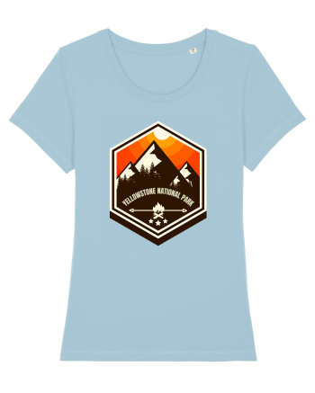 Yellowstone National Park Sky Blue