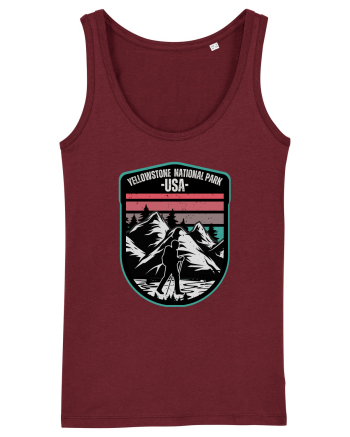 Yellowstone National Park Burgundy