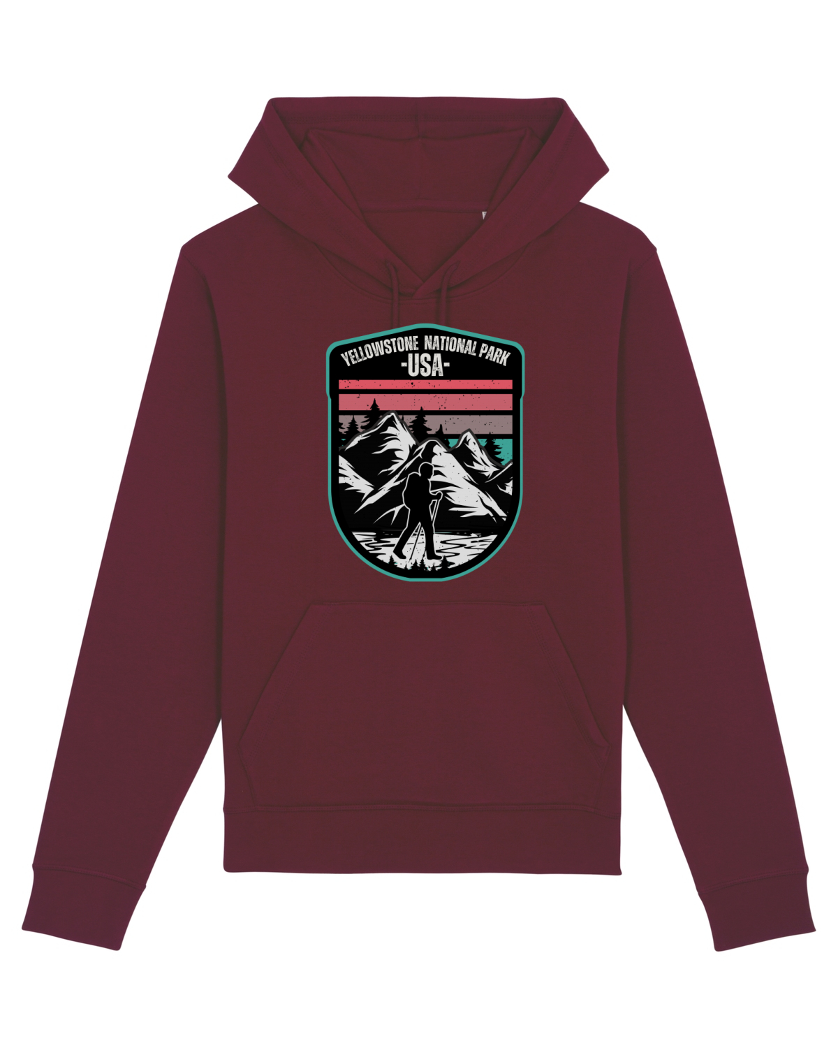Hanorac Unisex Drummer Burgundy