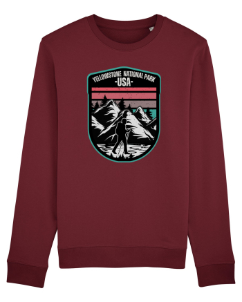Yellowstone National Park Burgundy