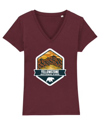 Yellowstone National Park Burgundy