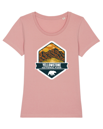 Yellowstone National Park Canyon Pink