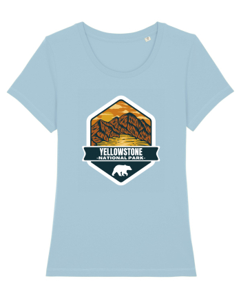 Yellowstone National Park Sky Blue