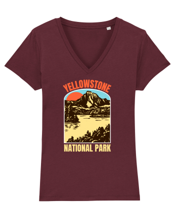 Yellowstone National Park Burgundy