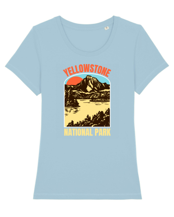 Yellowstone National Park Sky Blue