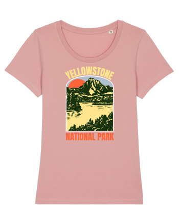 Yellowstone National Park Canyon Pink