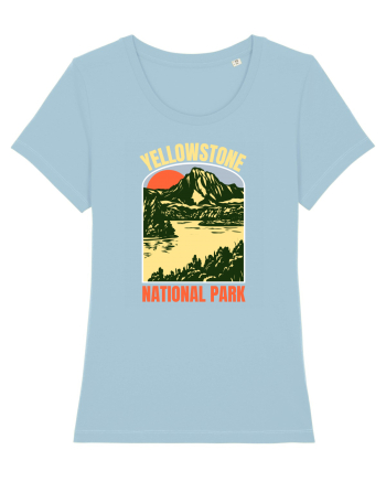 Yellowstone National Park Sky Blue