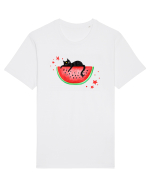 Lazy summer cat Tricou mânecă scurtă Unisex Rocker