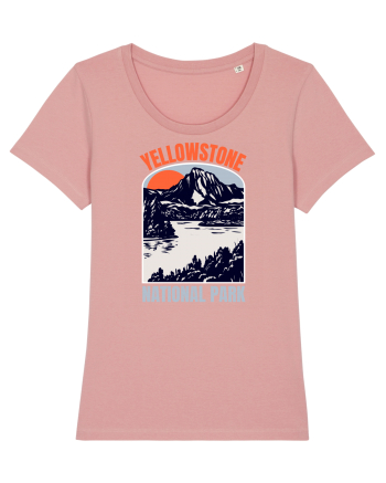 Yellowstone National Park Canyon Pink