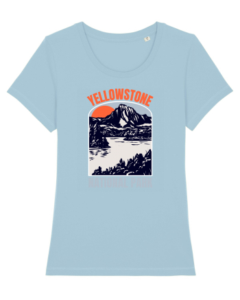 Yellowstone National Park Sky Blue