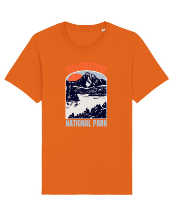 Yellowstone National Park Bright Orange