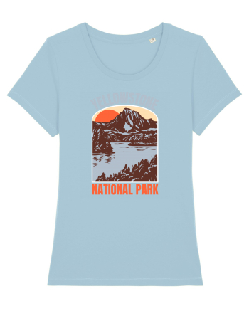Yellowstone National Park Sky Blue