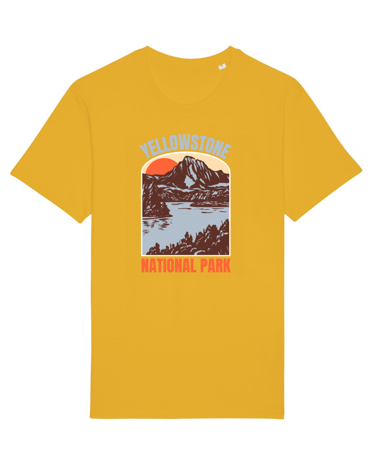Tricou mânecă scurtă Unisex Rocker Spectra Yellow