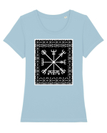 Viking Compass Tricou mânecă scurtă guler larg fitted Damă Expresser