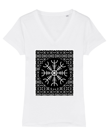 Viking Compass White