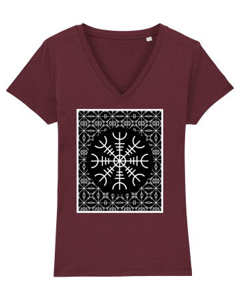 Viking Compass Burgundy