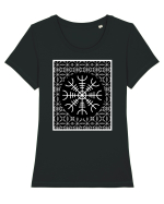 Viking Compass Tricou mânecă scurtă guler larg fitted Damă Expresser