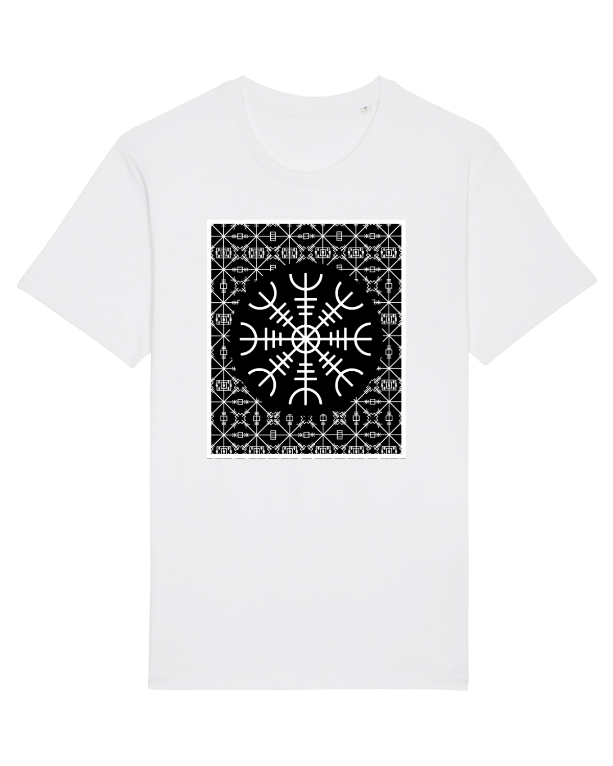 Tricou mânecă scurtă Unisex Rocker White
