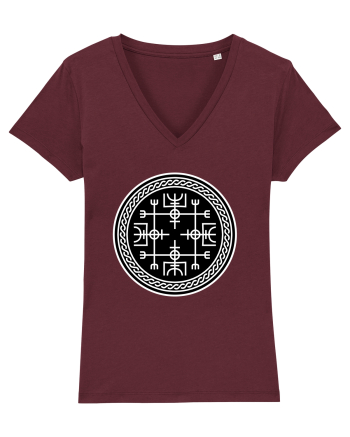 Viking Compass Burgundy