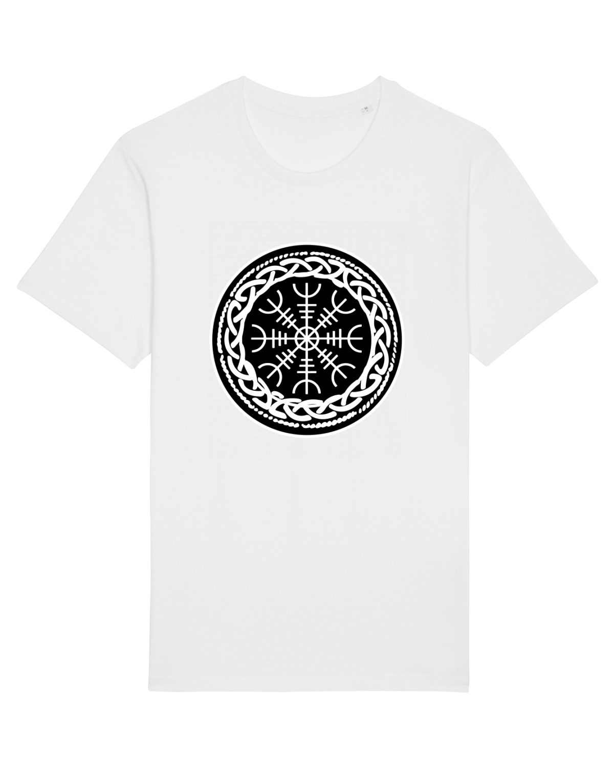 Tricou mânecă scurtă Unisex Rocker White