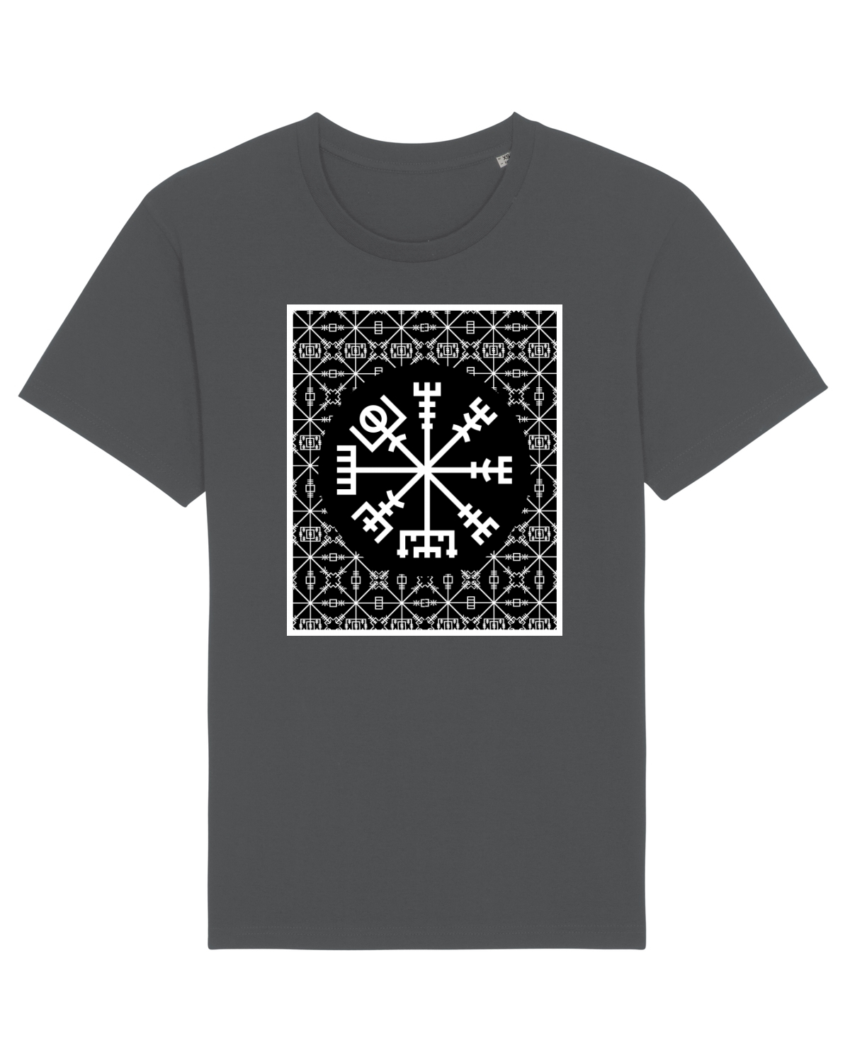 Tricou mânecă scurtă Unisex Rocker Anthracite
