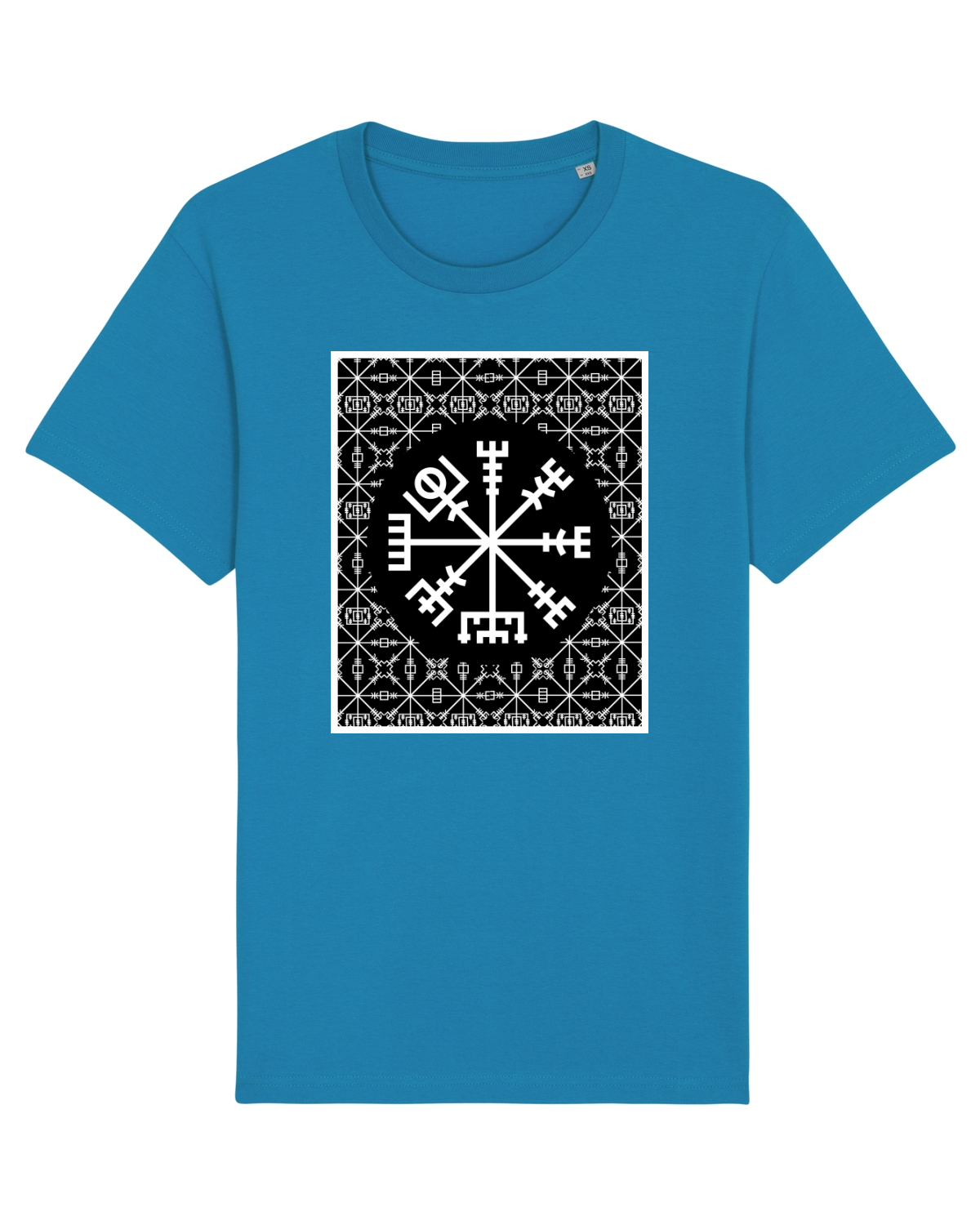Tricou mânecă scurtă Unisex Rocker Azur