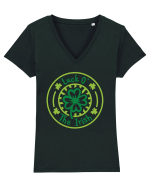 Luck O' The Irish Tricou mânecă scurtă guler V Damă Evoker