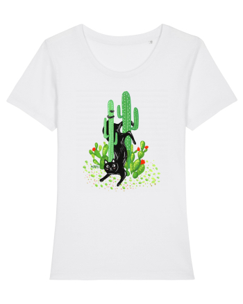 Cactus cat White