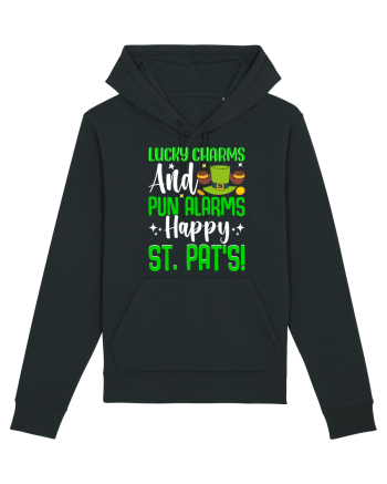 Lucky charms and pun alarms. Happy St. Pat's! Black